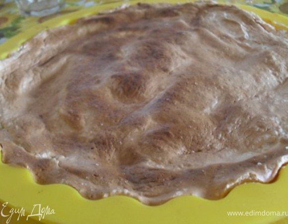 Готовый пирог охладить...