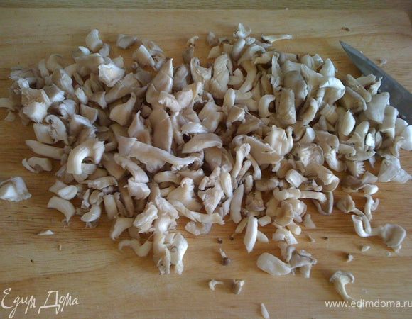 Режем вешенки