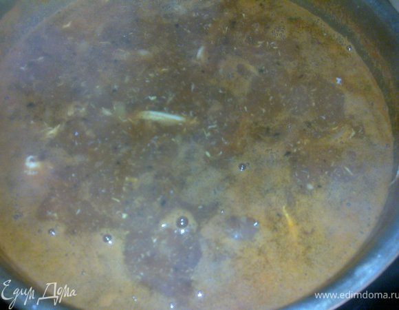 Придавлюем картошку для навара.