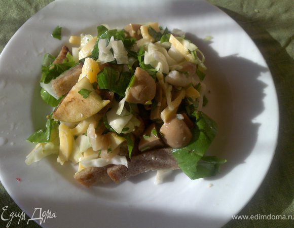 Заправляем салат