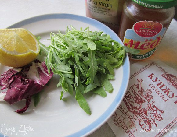 Гарнир может быть на ваш вкус. Я сделала салат.