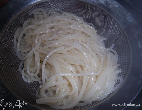 Отварить спагетти