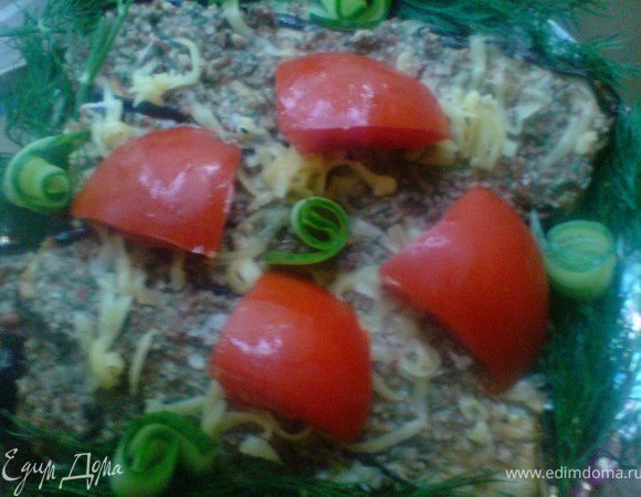 верх украсить ветками укропа,помидором,огурцом и тёртой лимонной цедрой,поставить в холодильник на 30 минут