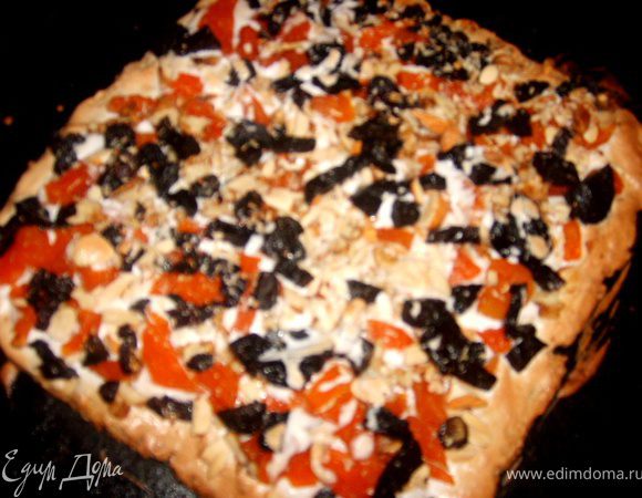 Поместить обратно в духовку и выпекать пока белок не станет золотистого цвета, примерно минут 5))