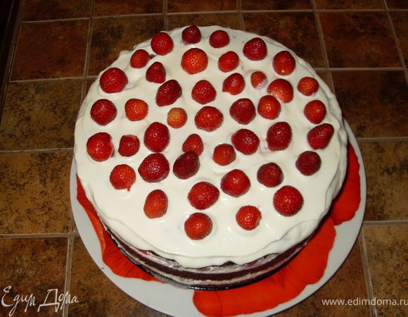 Клубника для украшения. 