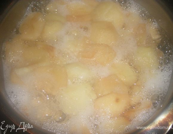 Варим приблизительно до такого состояния...