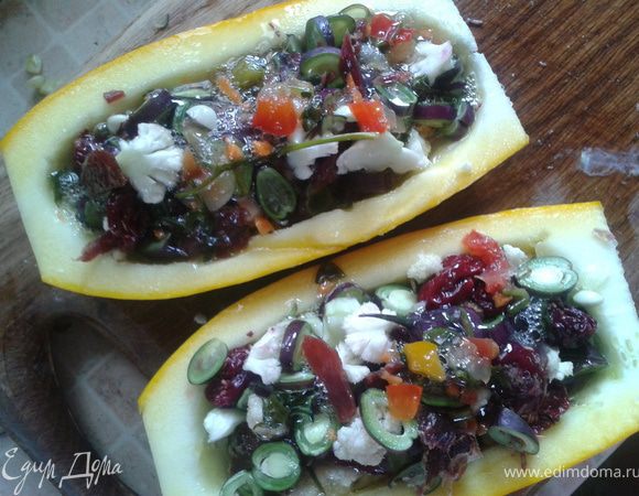 Начинить цукини