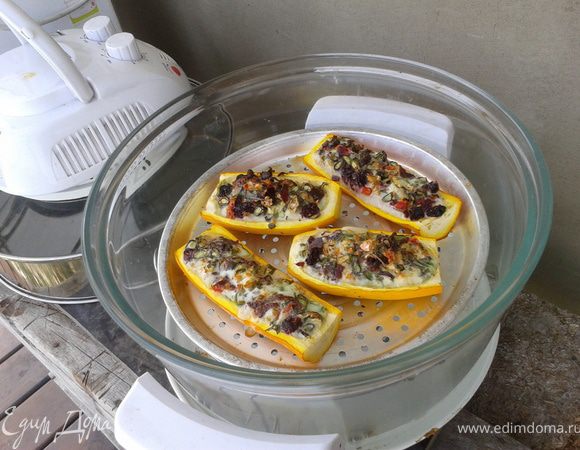 Отправляем в гриль на 160 С около 15 минут чтобы хорошо всернулся белок. 