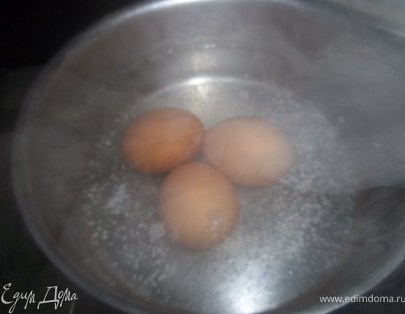 Свари яйца вкрутую