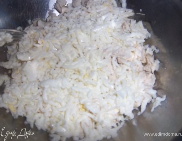 ...тертый белок,