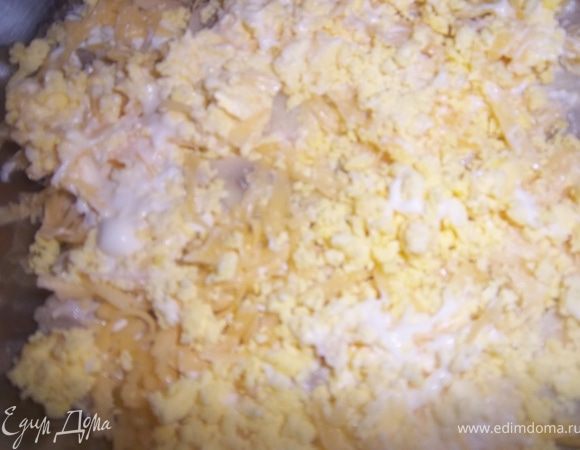 тертый желток