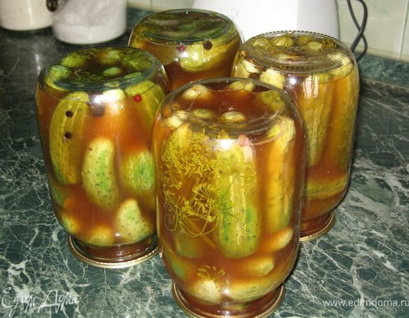 Банки закатать.
"Огурчики Чили на зиму" готовы.)))