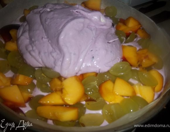 Выкладем второй слой начинки