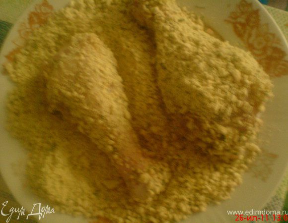 обвалять в панировочной смеси Котани