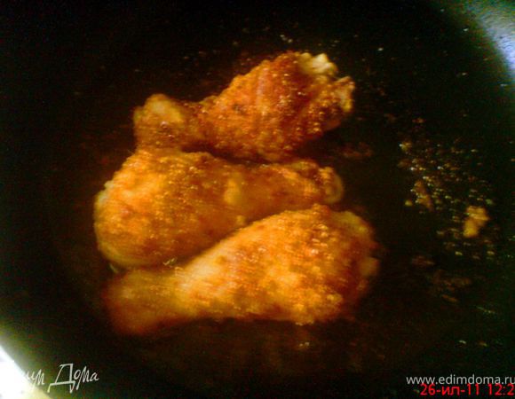 жарить на масле
