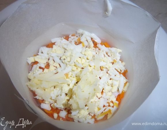 Второй-натертые яйца