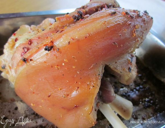 Наша рулька-вкусняшка готова!