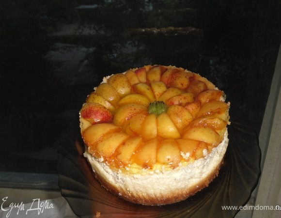 Выложить кусочки абрикоса и покрыть желе.
Приятного аппетита!!!