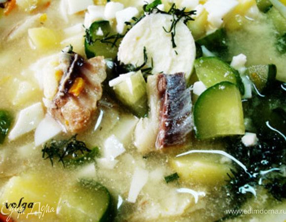 Посолить( я не делаю этого, у меня укроп засоленный), добавить перец и если мало еще хрена. Добавить квас. Приятного аппетита.