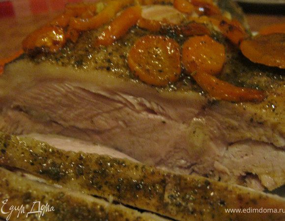 После готовое мясо остудить и нарезать тонкими порциями.