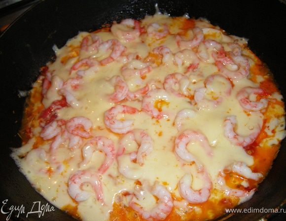 Вот такая аппетитная яичница получается!!! 