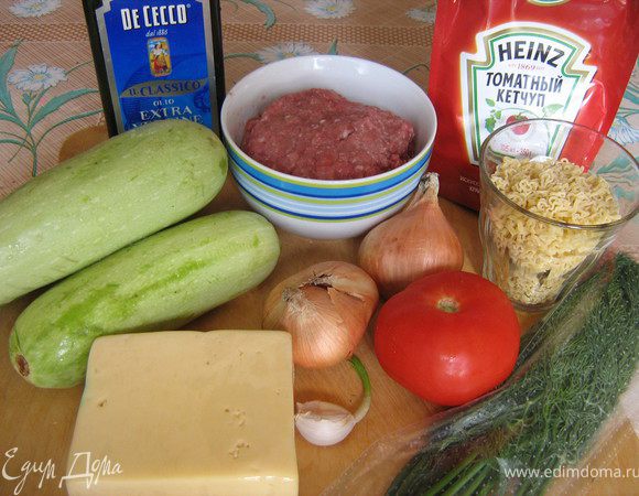 Не обходимые продукты: