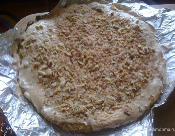 Так же печем 2-ой корж