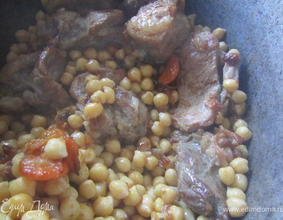 Добавить нут к ребрышкам.