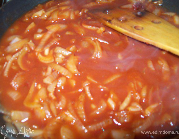 перемешиваем и даем закипеть