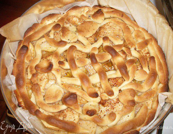 Разогредь духовку до 200 градусов и выпекать 30 - 35 минут.Приятного аппетита! 