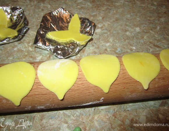 Оставить все немного подсохнуть.