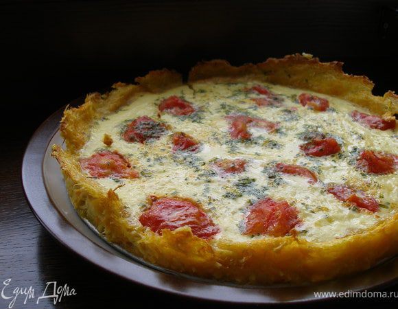 Запекать около 30 мин. при 180С. Подавать теплым (холодным мне тоже очень даже понравилось). 
Да, кстати, я использовала разъемную форму для удобства. 