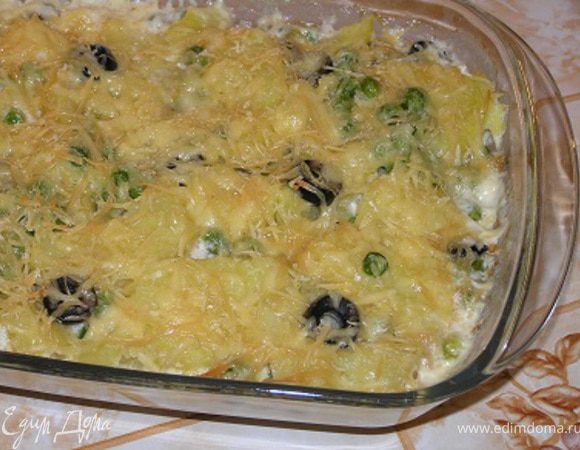 Запекать при 200*С 20-25 минут до золотистой корочки.