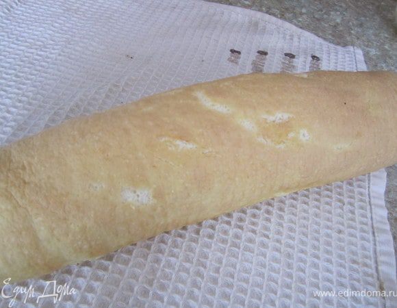 Свернуть плотненько в рулет.