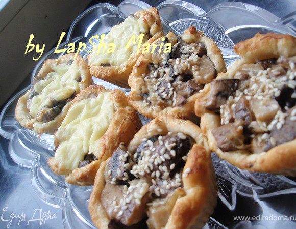 Достаем из формочек и можно подавать. Приятного аппетита!