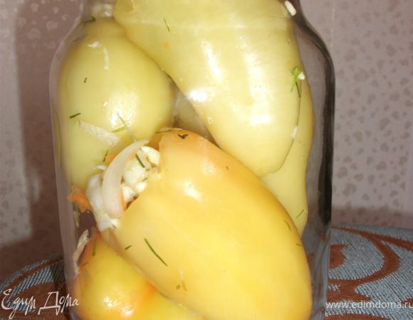 Приятного аппетита зимой. Жаль, нет фото готового перчика(( 