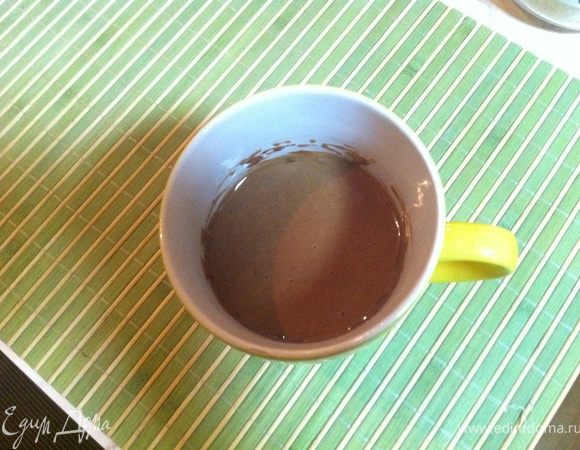 Теперь самое важное!
Чашка должна быть заполнена не более, чем на 2/3 части. Так как при запекании тесто увеличится  в 1,5 раза! 