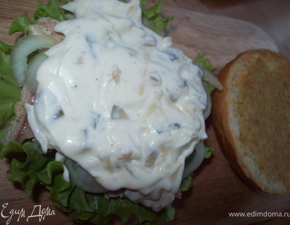 смазываем сэндвич