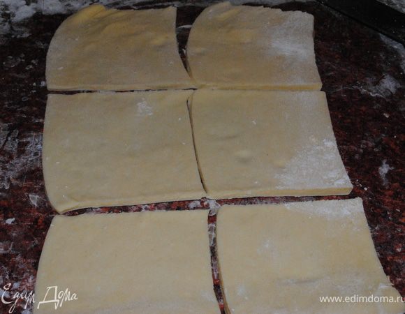 А потом квадратиками.