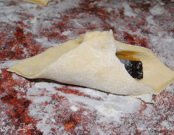 Собрать уголки квадратика в "конвертик"