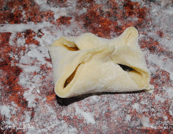 хорошо сжать по средине