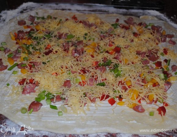 потом тертый сыр