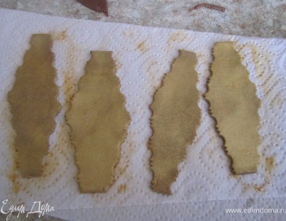 Покрыть кандурином.