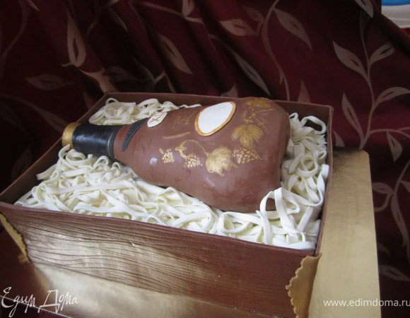 На этикетке сделать надпись по желанию.