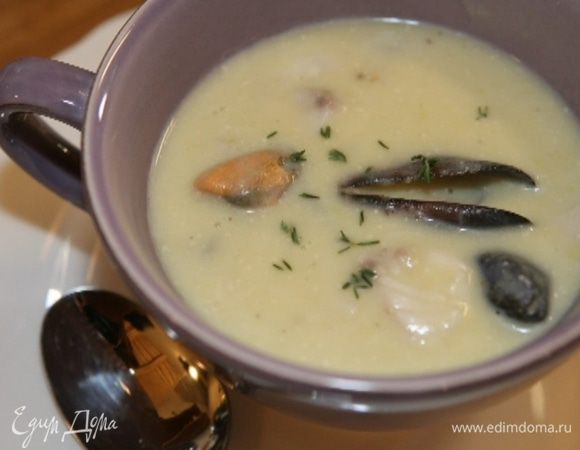 Подавать, добавив в тарелку несколько капель лимонного сока, присыпав листьями тимьяна.