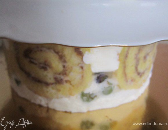 Или же второй вариант, еще раз перевернуть на блюдо