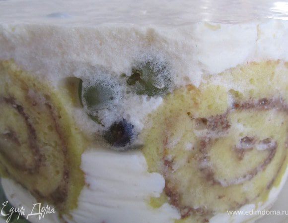 Чтобы рулетики были внизу, а сверху будет суфле.