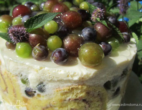 Украсить мятой.