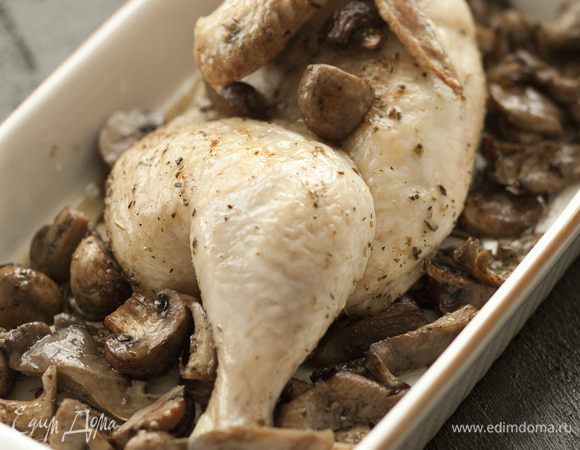 Запекать 25 минут в разогретой духовке.