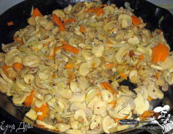 Шампиньоны туда же.